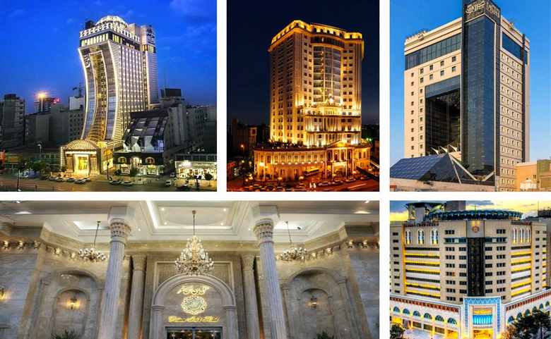 هتل های پنج ستاره مشهد کدامند؟