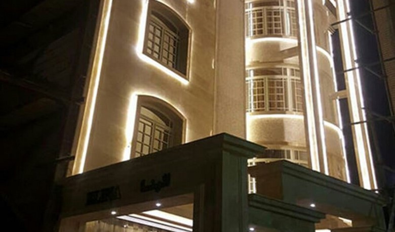 موقعیت مکانی هتل الینا مشهد